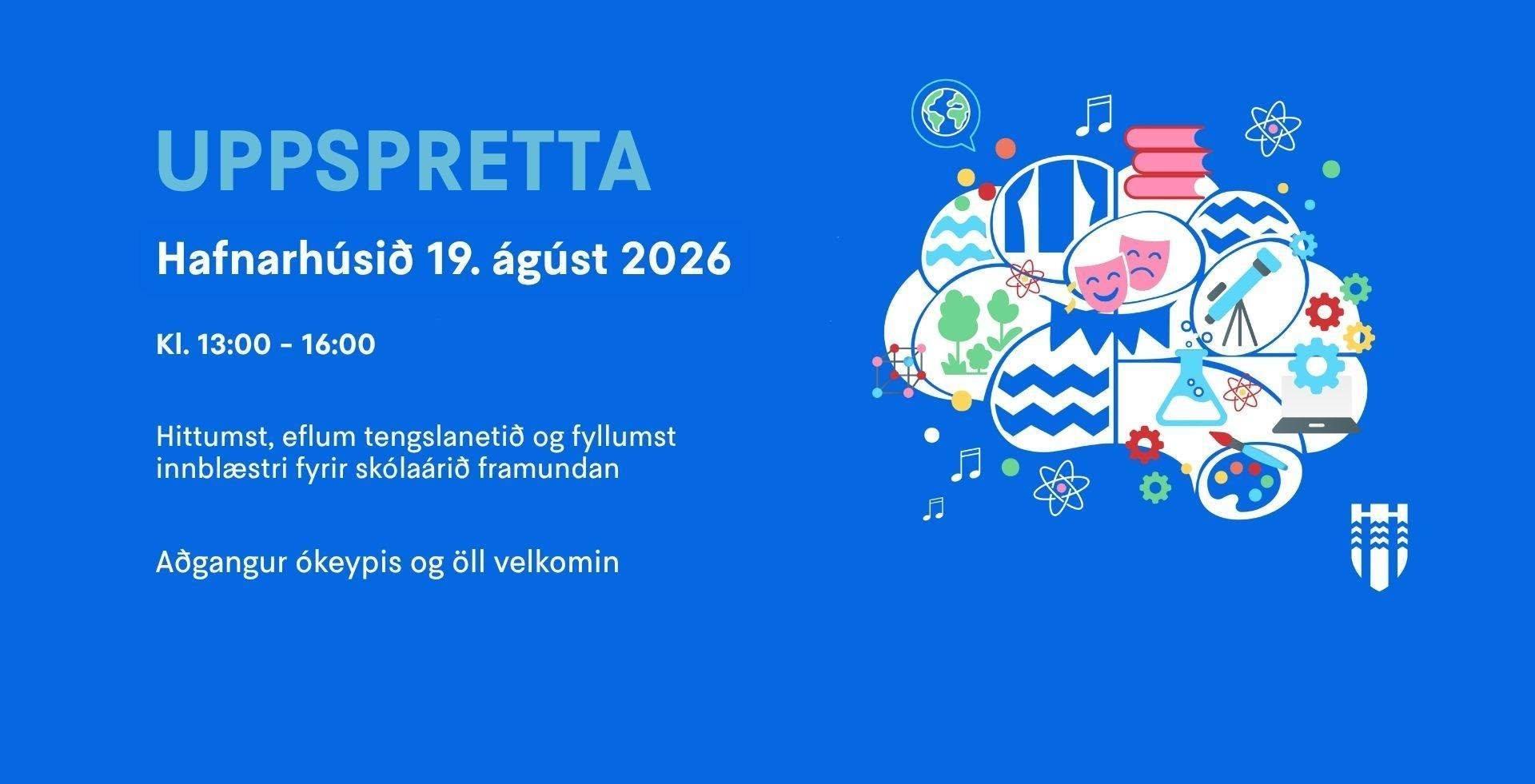 Uppspretta 2026 – Markaðstorg viðburða og hugmynda fyrir skóla- og frístundastarf