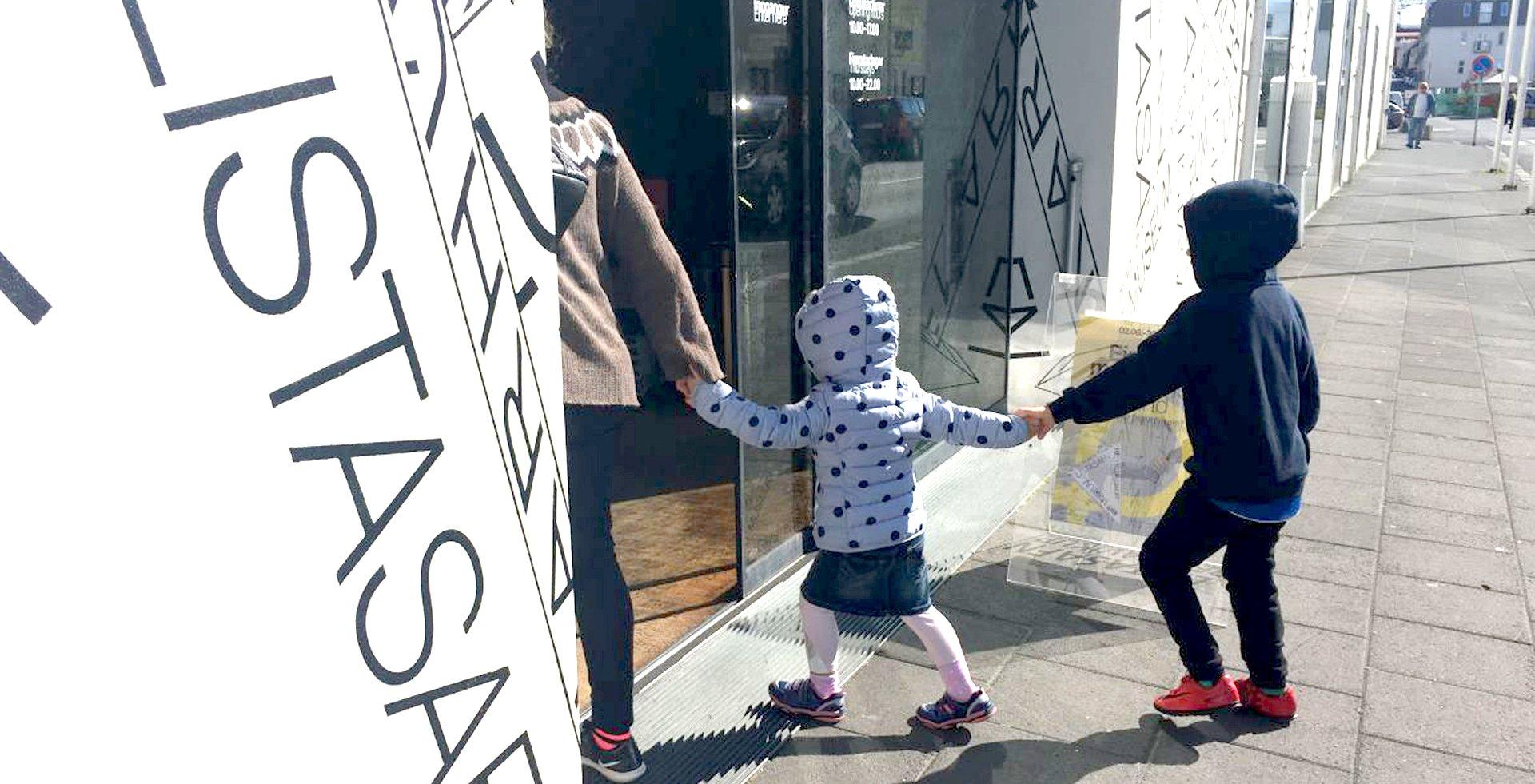 Vetrarfrí á safninu